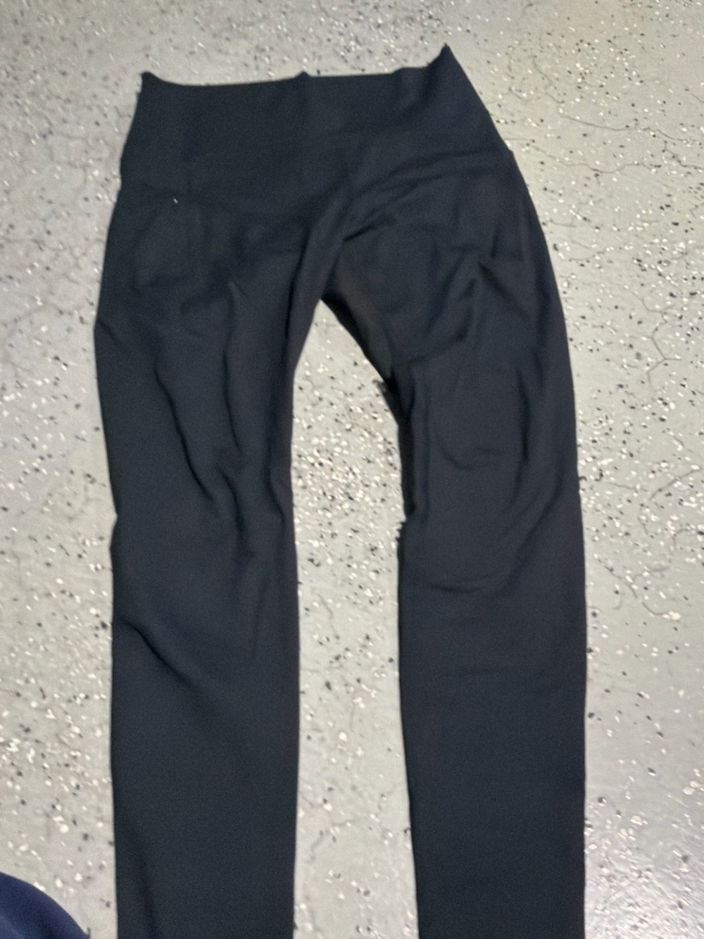Asics Black Kids Leggings with High Waist